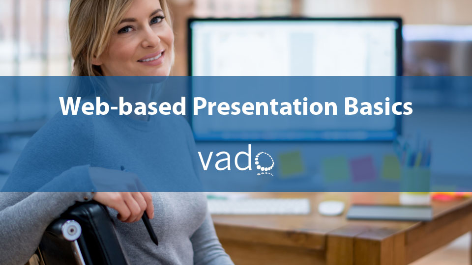 a computer based presentation can be uploaded to the web